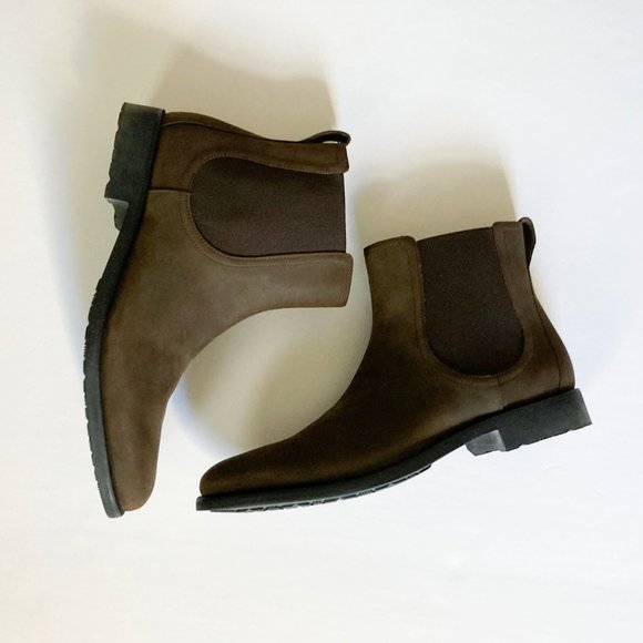 NWOT: Cole Haan Men\'s Stanton Chelsea Boot, Dark Brown, 10.5 main image 8